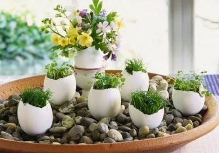 Centros de mesa en tu boda, llenos de vida campestre con Suculentas, cactus y más. 25