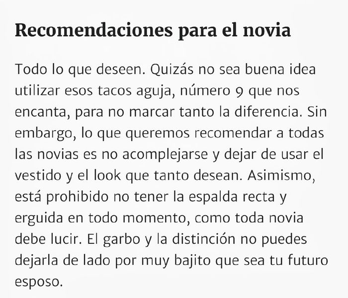 Novias altas,novios bajitos.trucos y consejos para imágen y estatura. 7