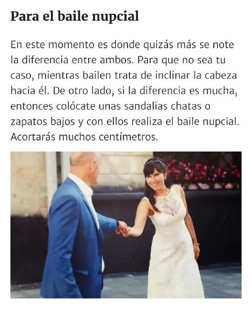 Novias altas,novios bajitos.trucos y consejos para imágen y estatura. 10