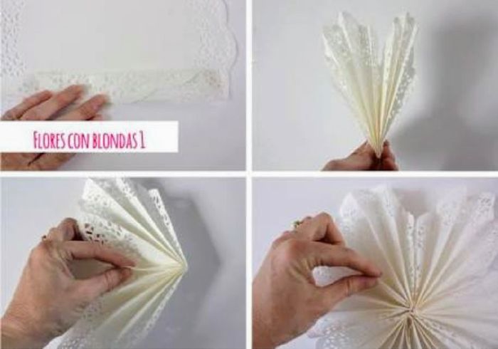 Rally Flores con blondas hechas por tí 5