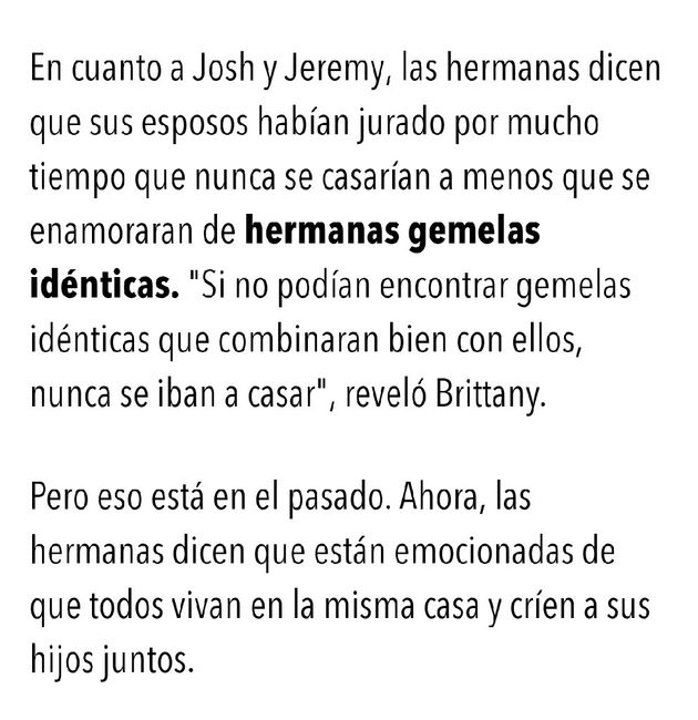 Hermanas gemelas se casan con gemelos idénticos - 8