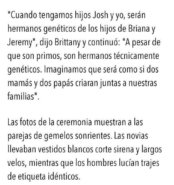 Hermanas gemelas se casan con gemelos idénticos - 9