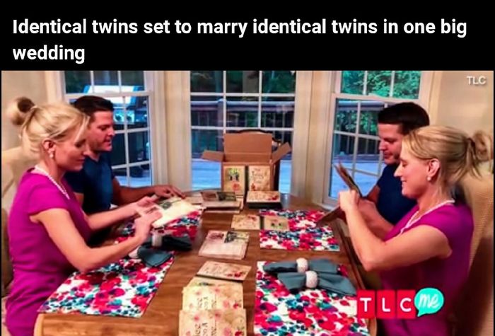 Hermanas gemelas se casan con gemelos idénticos - 12