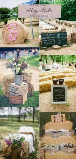 Decoración cubetas (valdes) o tinas de metal en boda vintage o Rústica 3