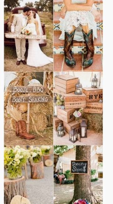 Decoración de señalamiento y letreros de madera para boda rústica o vintage. 11