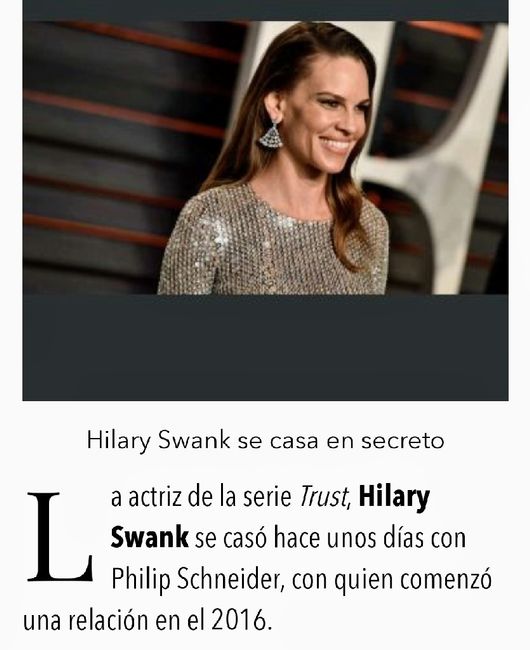 Boda de Actriz Hilary Swank se casó en el bosque 💒 - 3