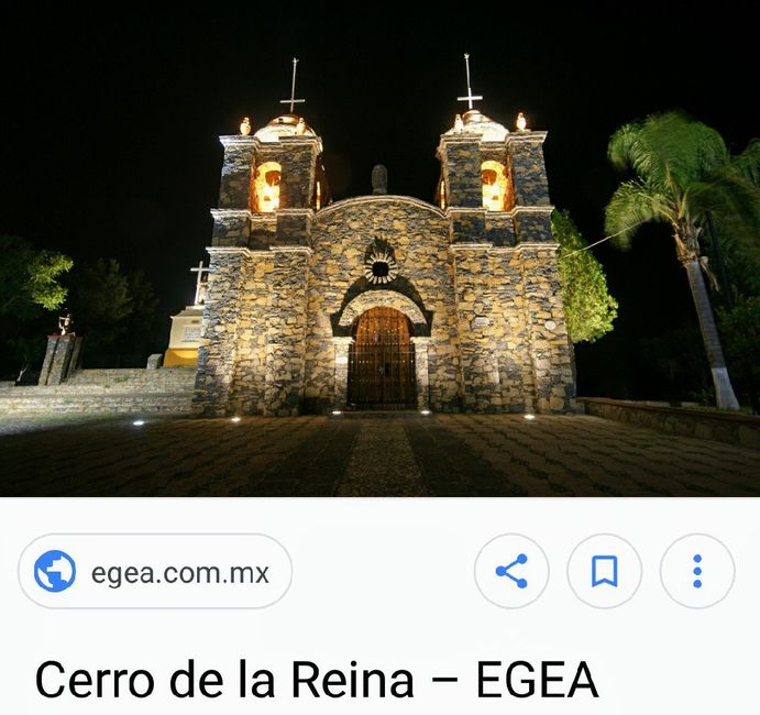Templo Histórico en Tonalá, Jalisco. El Cerro de la Reyna. 1