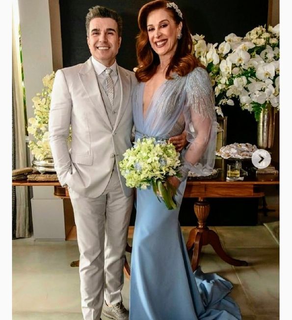 Actriz de 51 años se casa en Brasil y luce hermoso vestido - 13