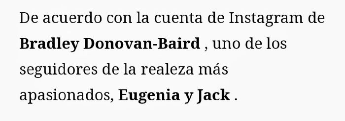 Agradecimiento Por Escrito en Boda Real de York - 5