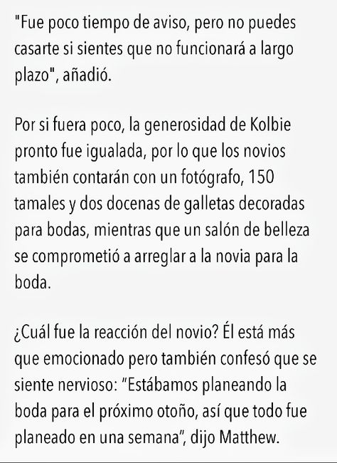 Mujer cancela boda y dona todo a pareja enamorada - 9