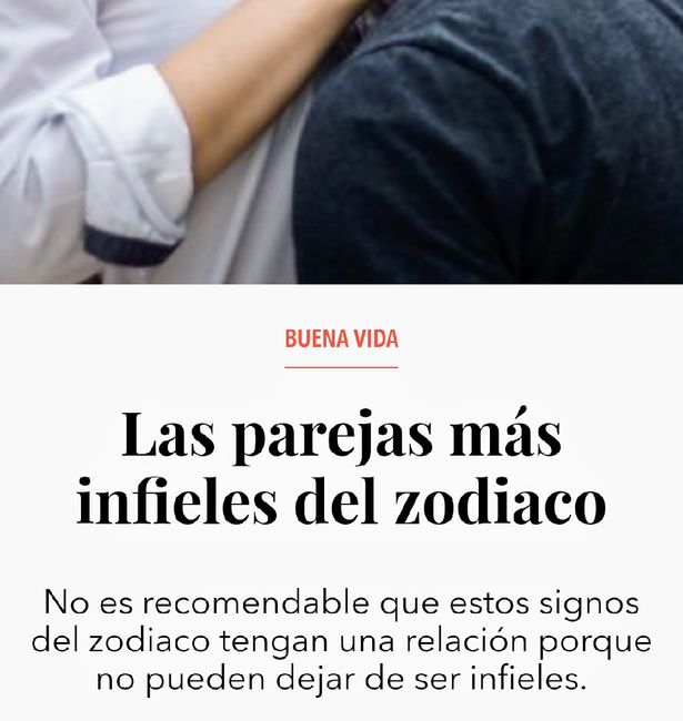 Parejas más infieles según signo del zodiaco 🧐 1