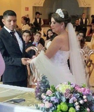 Velo para vestido corte de sirena 6