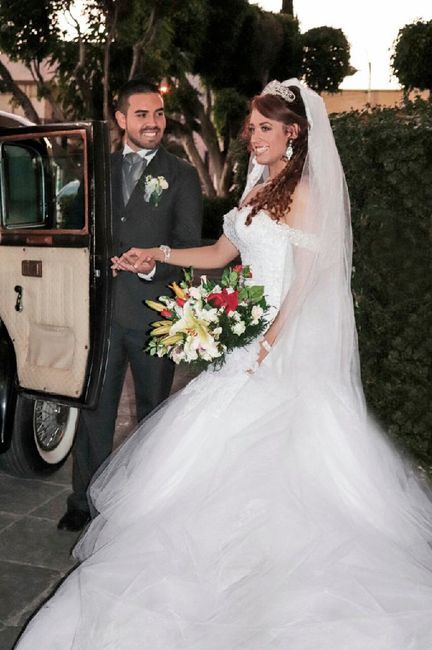 Velo para vestido corte de sirena 2