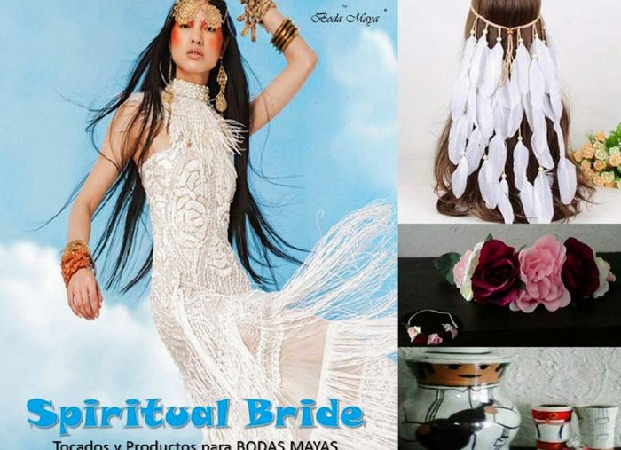 Vestidos de novia para bodas espirituales (simbólicas o elementales) 1