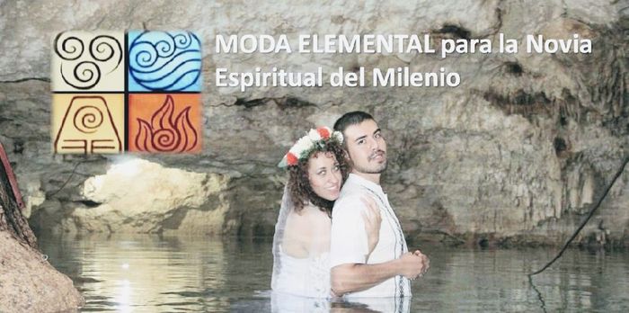 Vestidos de novia para bodas espirituales (simbólicas o elementales) 14