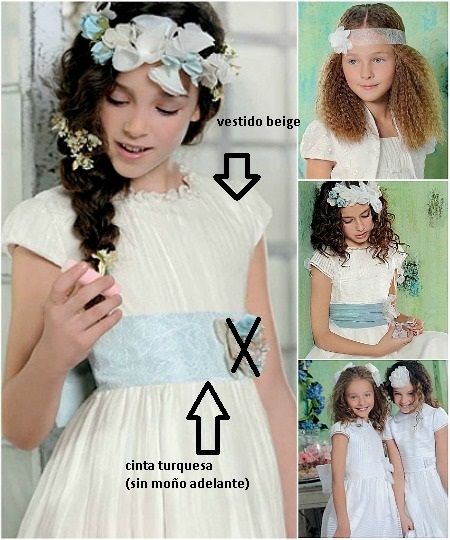 vestido de las niñas 