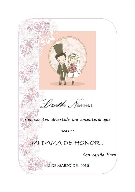 estos son los diseños de las invitaciones de mis damas 