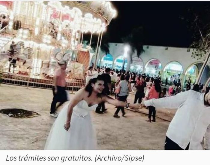 Novias de Yucatán.quieren casarse en boda comunitaria? 2