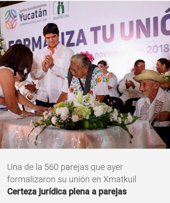 Novias de Yucatán.quieren casarse en boda comunitaria? 12