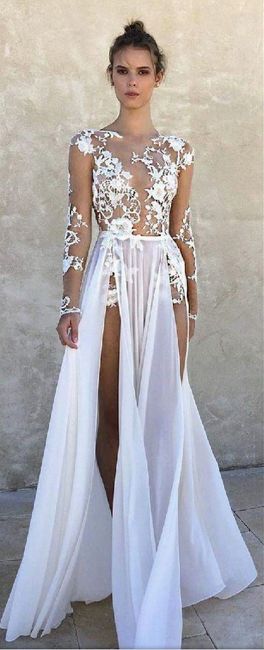 Que opinan de este vestido para boda en playa ? 13