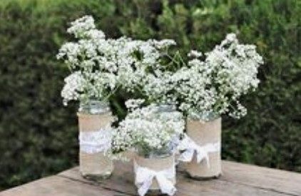 Flor Nube en tu boda? Lucen preciosas y son muy baratas! 5