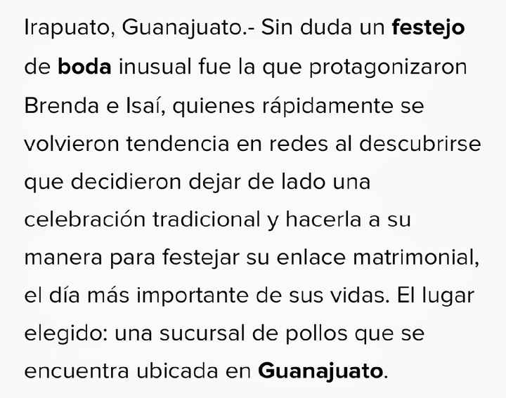 Boda inusual En Guanajuato.sorprende el lugar del banquete - 3