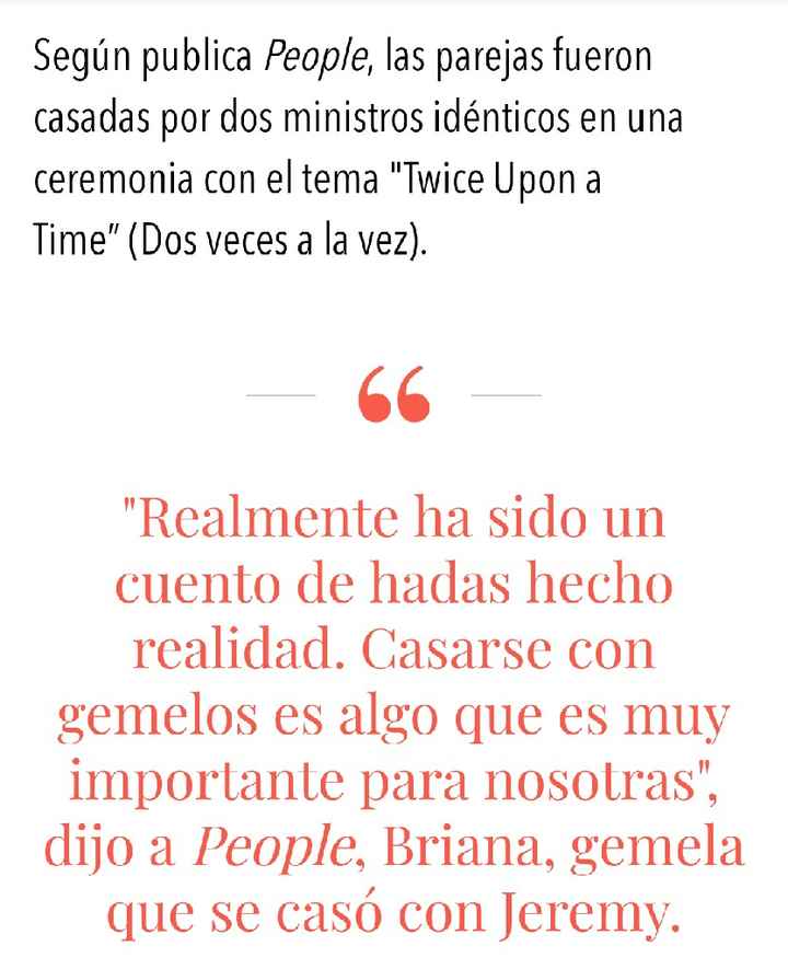 Hermanas gemelas se casan con gemelos idénticos - 5
