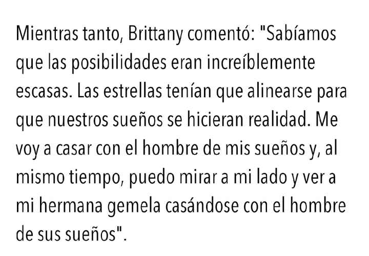 Hermanas gemelas se casan con gemelos idénticos - 6