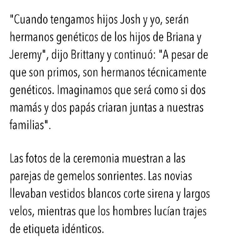 Hermanas gemelas se casan con gemelos idénticos - 9