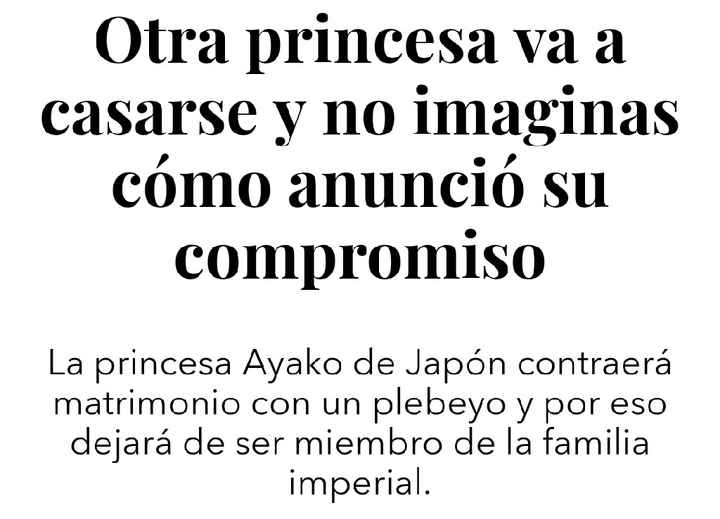 Se casa con plebeyo y renuncia a la realeza - 1