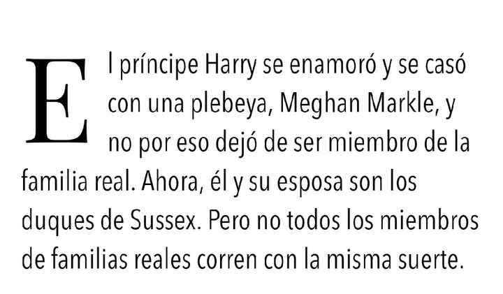 Se casa con plebeyo y renuncia a la realeza - 3