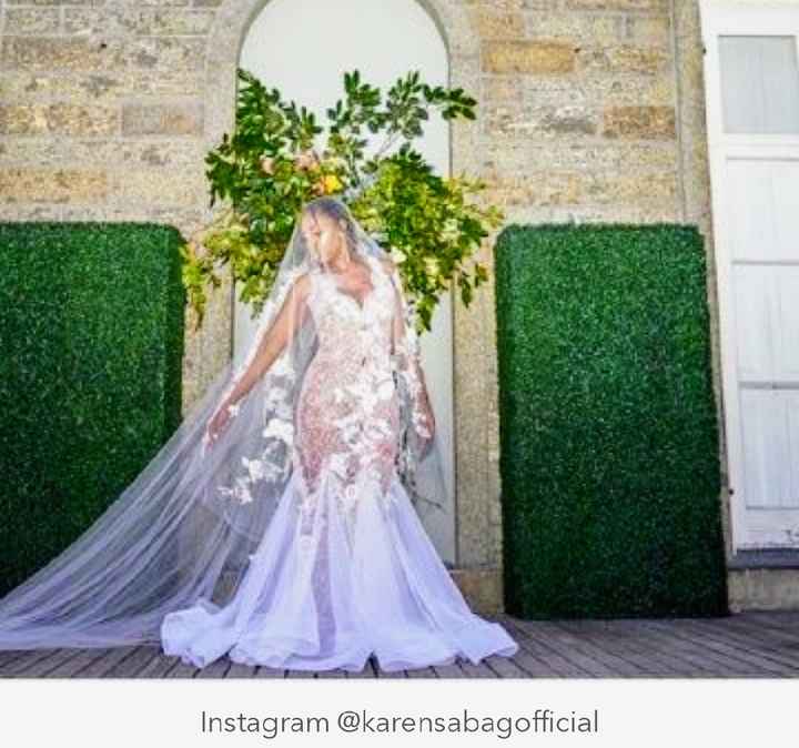 Novia se casó con hermodo vestido con mariposas. Un cambio. - 2
