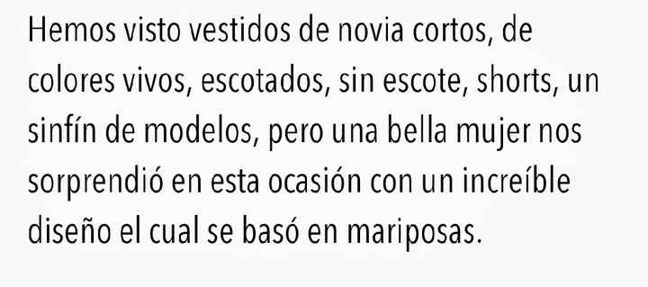 Novia se casó con hermodo vestido con mariposas. Un cambio. - 6