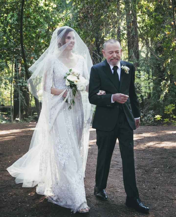 Boda de Actriz Hilary Swank se casó en el bosque 💒 - 1
