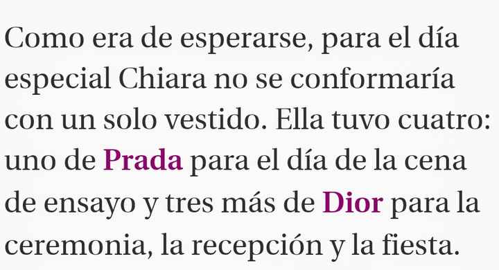 Chiara Ferragni Lució tres vestidos en su boda con rapero Ferez - 4