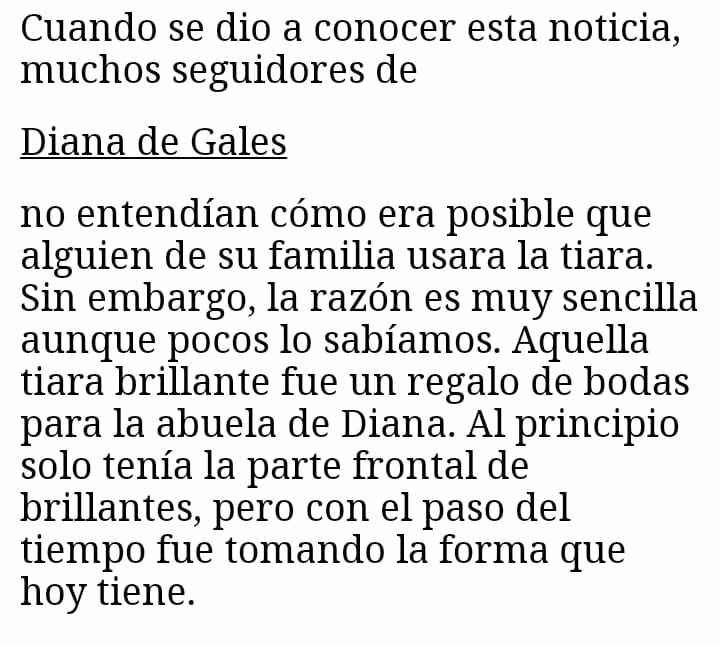 La Tiara de Lady Diana se vuelve a usar en boda - 4