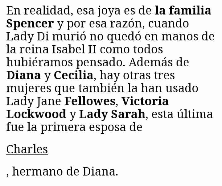La Tiara de Lady Diana se vuelve a usar en boda - 5