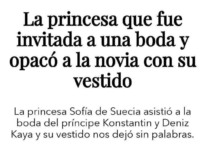 Princesa es invitada a boda y opaca a la novia - 2