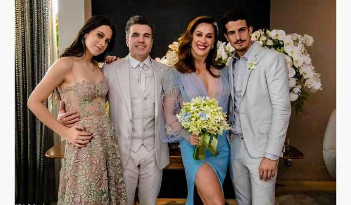 Actriz de 51 años se casa en Brasil y luce hermoso vestido - 4