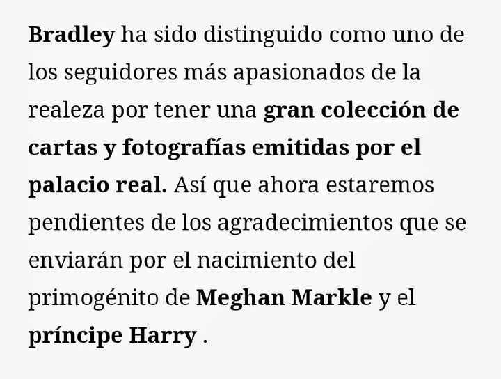 Agradecimiento Por Escrito en Boda Real de York - 9