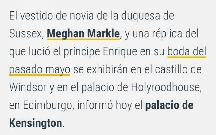 El principe Harry y Meghan Markley exhiben sus trajes de boda - 2