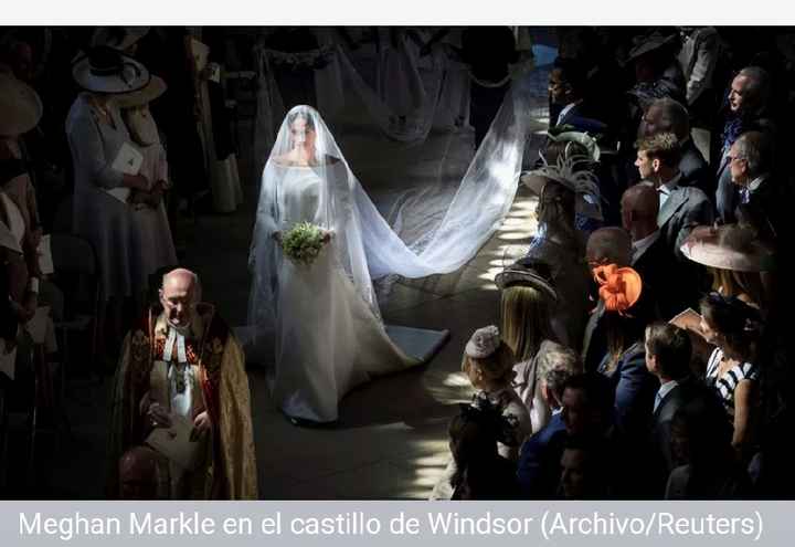El principe Harry y Meghan Markley exhiben sus trajes de boda - 6