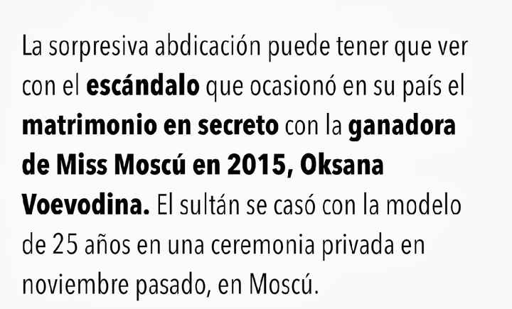 💒rey se casa con modelo y renuncia al reynado. - 9