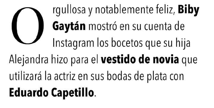 Biby Gaytán y sus Bodas de Plata.su hija diseñó su vestido. - 3