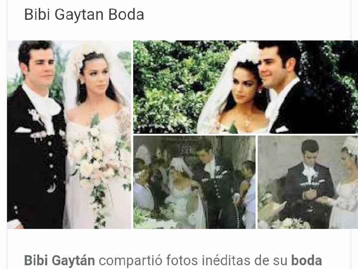 Biby Gaytán y sus Bodas de Plata.su hija diseñó su vestido. - 9