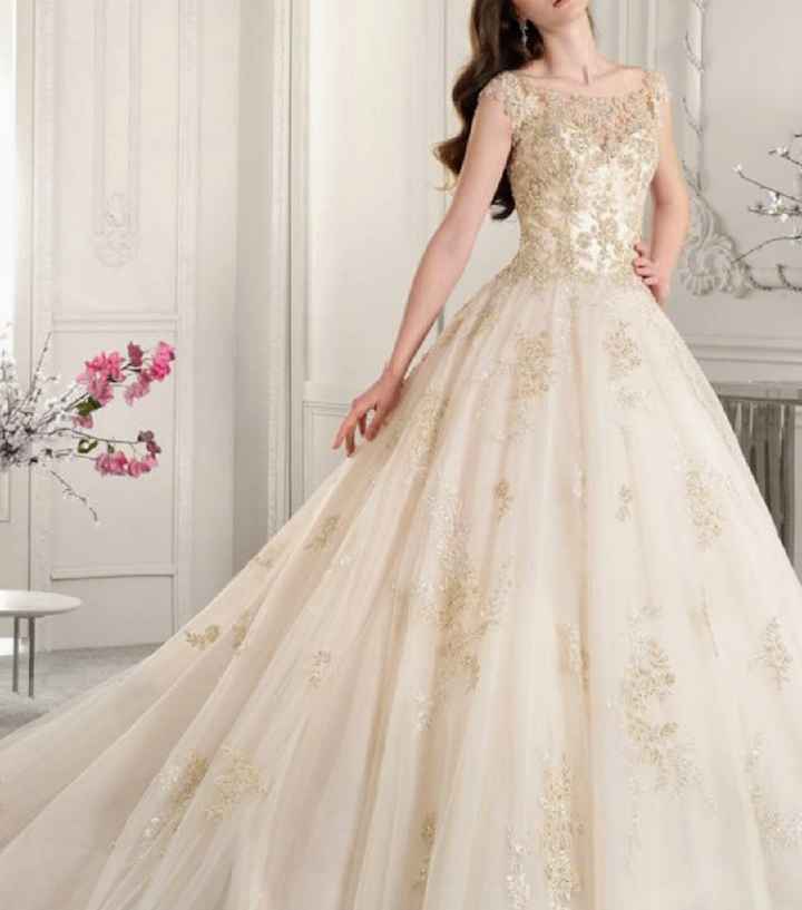 Vestidos de novia corte princesa y estilos o cortes. - 20