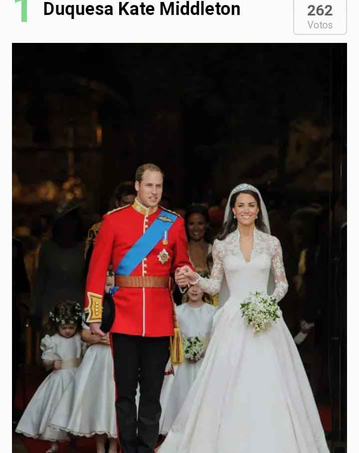 Vestidos de Novia de princesas reales - 11