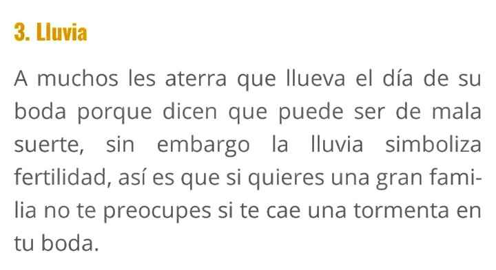 Supersticiones de boda👰🤵. Las crees?🤪 - 9