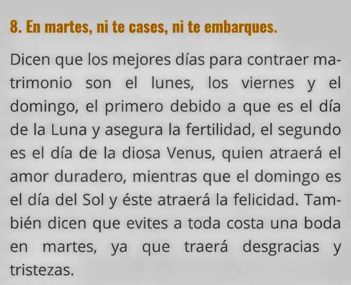 Supersticiones de boda👰🤵. Las crees?🤪 - 14
