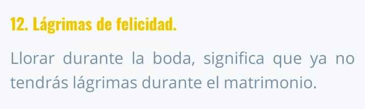 Supersticiones de boda👰🤵. Las crees?🤪 - 18